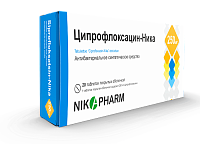 ЦИПРОФЛОКСАЦИН-НИКА